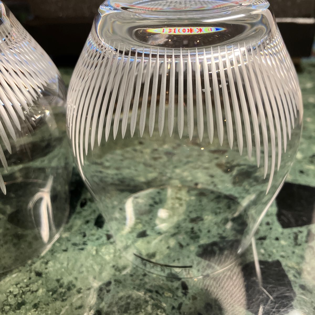 再値下げLALIQUE ラリックロックペアグラス パナソニック100周年記念品