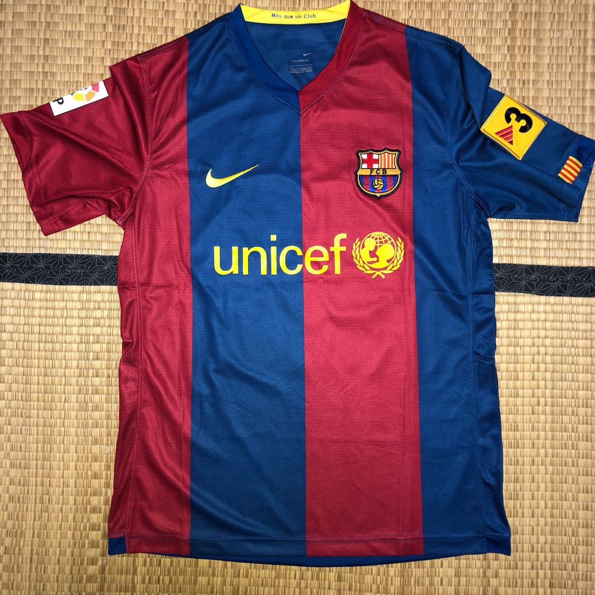 ロナウジーニョ FCバルセロナ 06-07 ホームユニフォーム L ロナウジーニョ FCバルセロナ 06-07 ホームユニフォーム L