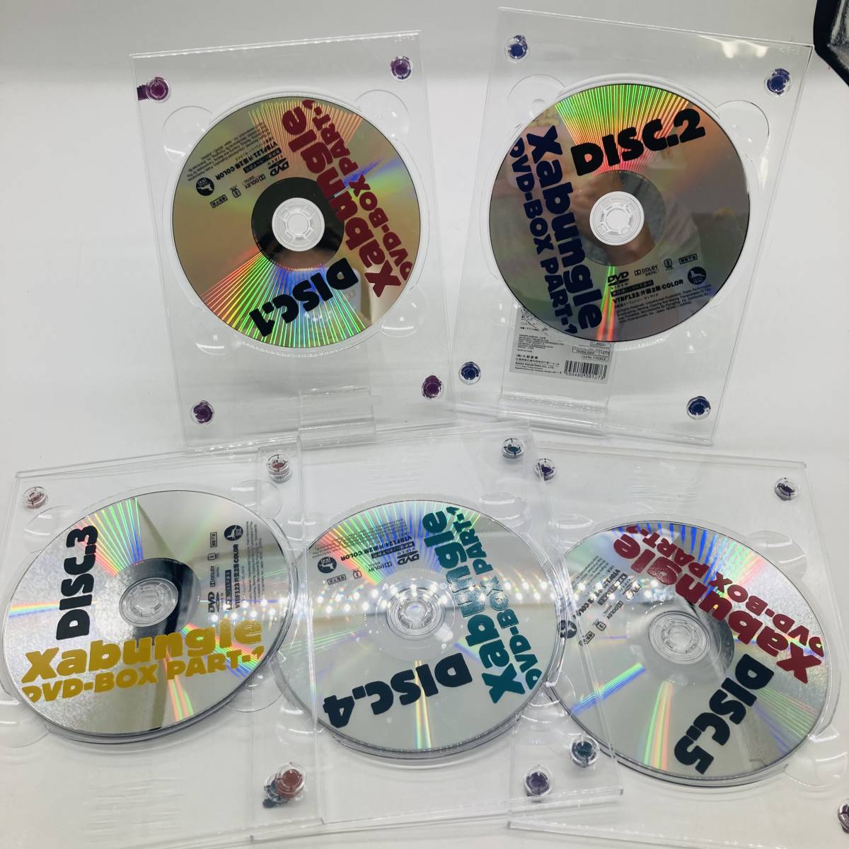 戦闘メカ ザブングル DVD-BOX PART-1　ケース無し　ディスクのみ　5枚組 ★2458　_画像1