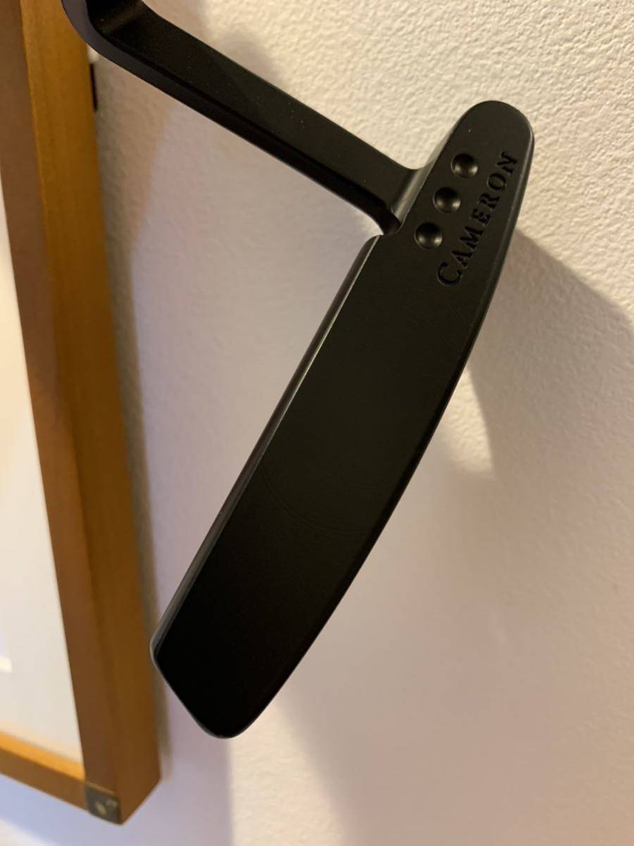 極美品レストア後未使用!パタースコッティキャメロン黒塗装当時モノ
