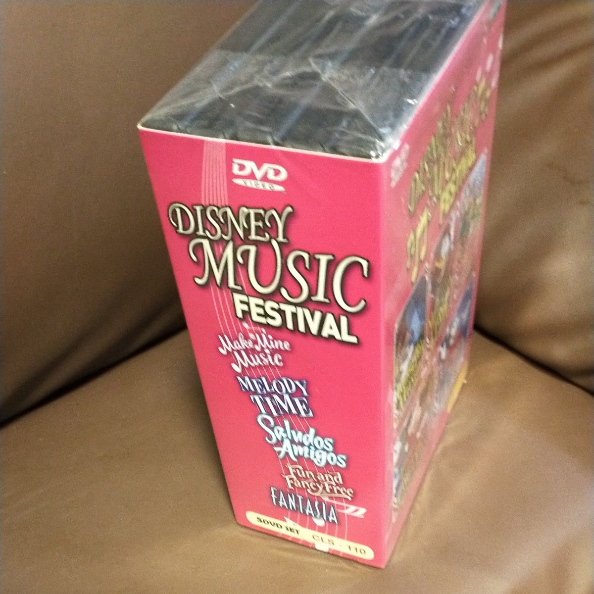 新品未開封DVD Disney Music Festival DVD 5本セット 語学学習　日本語　英語　韓国語