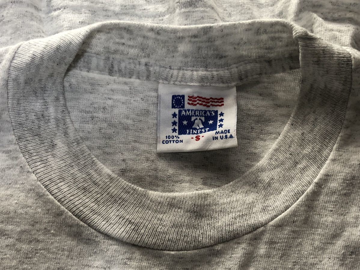 AMERICA'S FINESTアメリカ製霜降りプリント入Tシャツ　MADE IN U.S.A._画像2