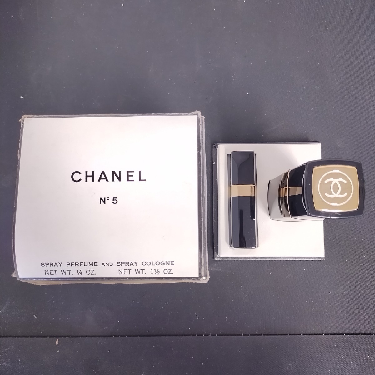 NR276 シャネル 香水 CHANEL N°5 スプレー SPRAY PERFUME COLOGNE NET WT. 1/4 OZ. 11/2 フレグランス ミニボトル CHANELInc. _画像8