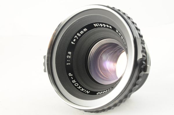 ★超美品★ゼンザブロニカ ZENZA BRONICA S2 後期 ブラック / NIKKOR-P 75mm F2.8 清潔感溢れる綺麗な外観！クリアーな光学！0863_画像8