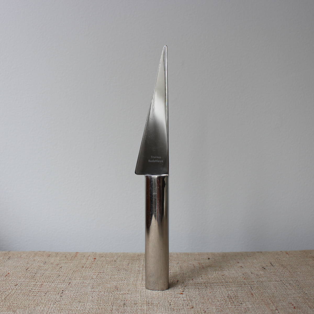 1970-80s редкость Boda Nova Oval Cheese Knife MOMA долгосрочный . магазин товар bow house Dieter Rams Vintage peli усилитель -ve сыр нож Северная Европа 