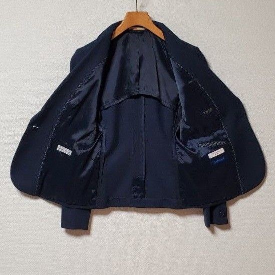 オリヒカ レディース ビジネス パンツ スーツ セットアップ ネイビー 紺 ウォッシャブル 7号 5号