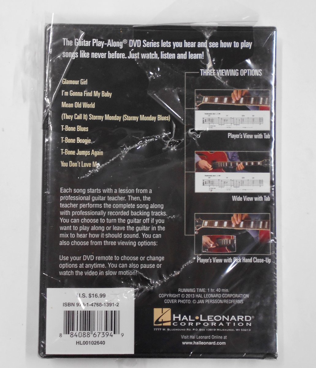 DVD T-Bone Walker Tボーンウォーカー ギター教則 【コ737】の画像2