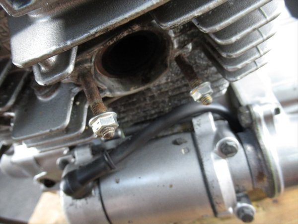 【同梱不可】 E2R5-0915 ホンダ CB125T 実動 エンジン ASSY 機関良好 【JC06-660～ CB125TP 動画有】_画像3