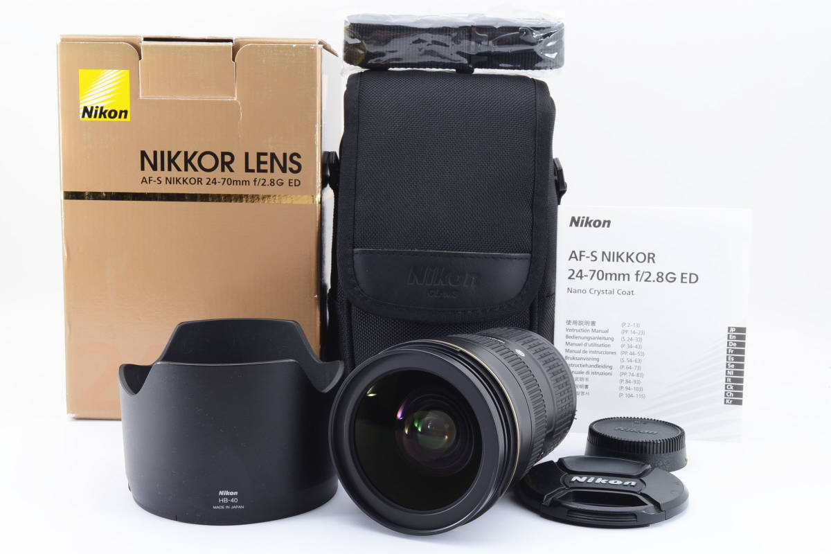 □ 難あり □ ニコン Nikon AF-S NIKKOR 24-70mm F2.8G ED N ナノクリ