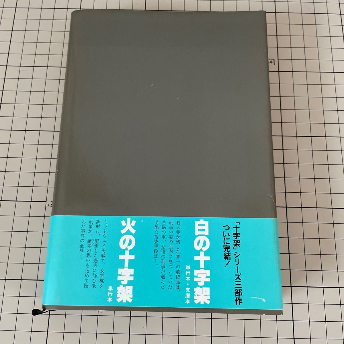 昭和56年　初版　黒の十字架　森村誠一　角川書店