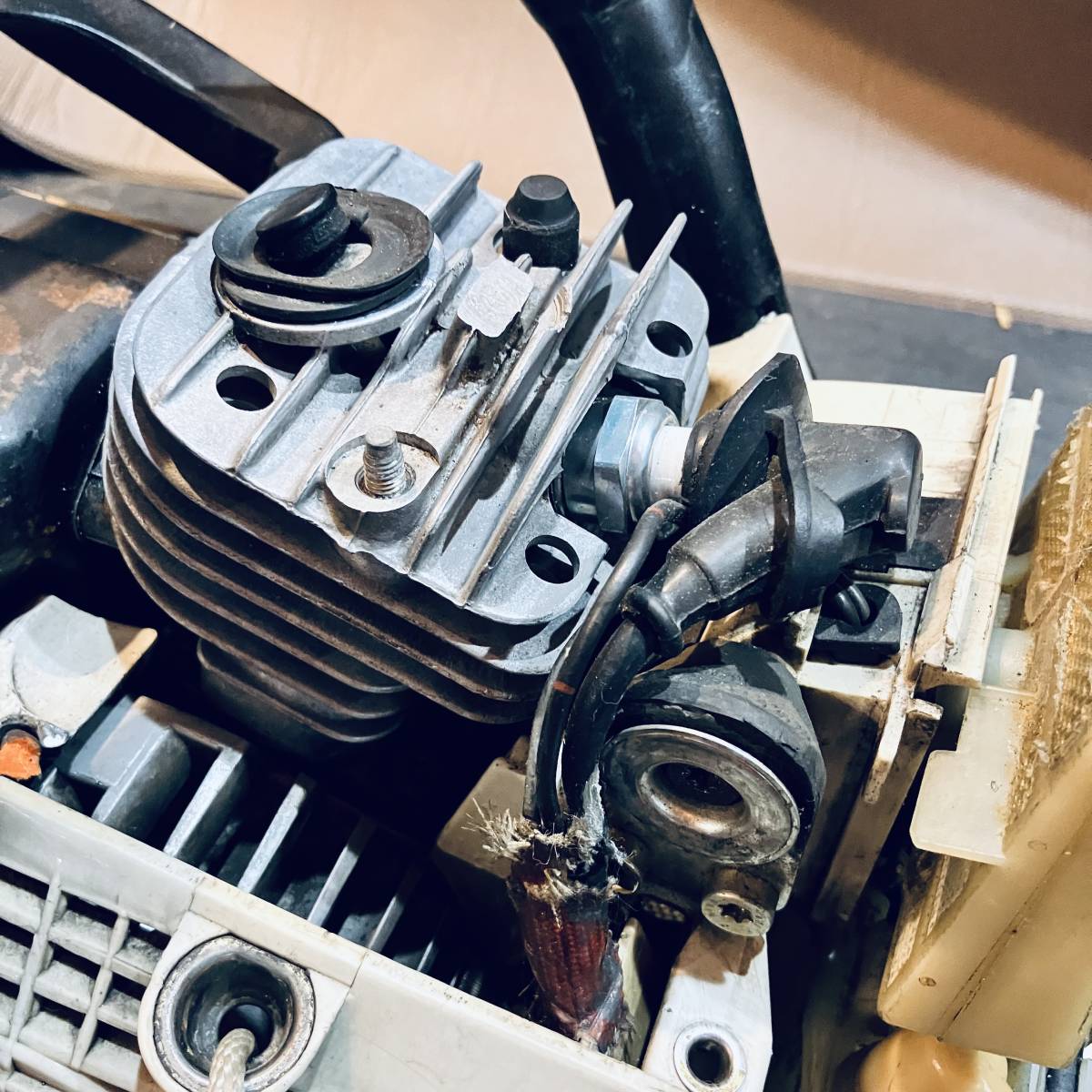 STIHL スチール エンジンチェンソー 026 JUNK 部品取りに 中古 STIHL スチール エンジンチェンソー 026 JUNK 部品取りに 中古