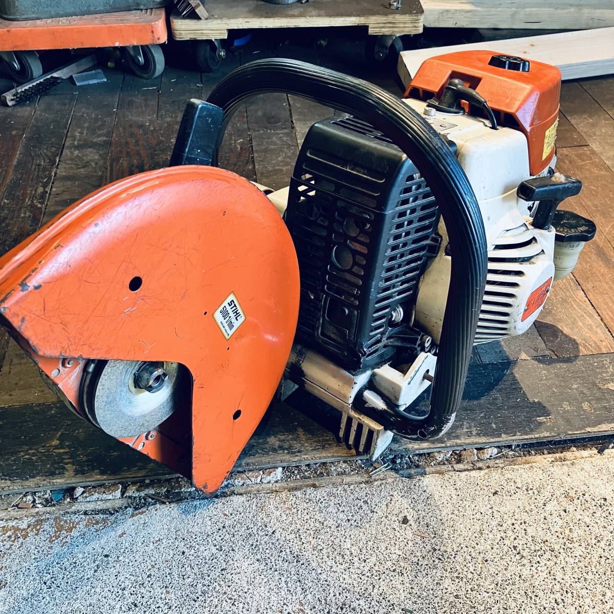 STIHL スチール エンジンカッター TS360AVS JUNK 部品取りに STIHL スチール エンジンカッター TS360AVS JUNK 部品取りに