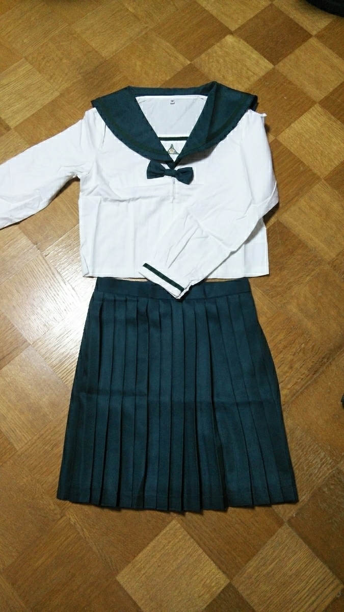 成田国際高校　制服　レプリカ　夏服　長袖　セーラー服　スカート　未使用