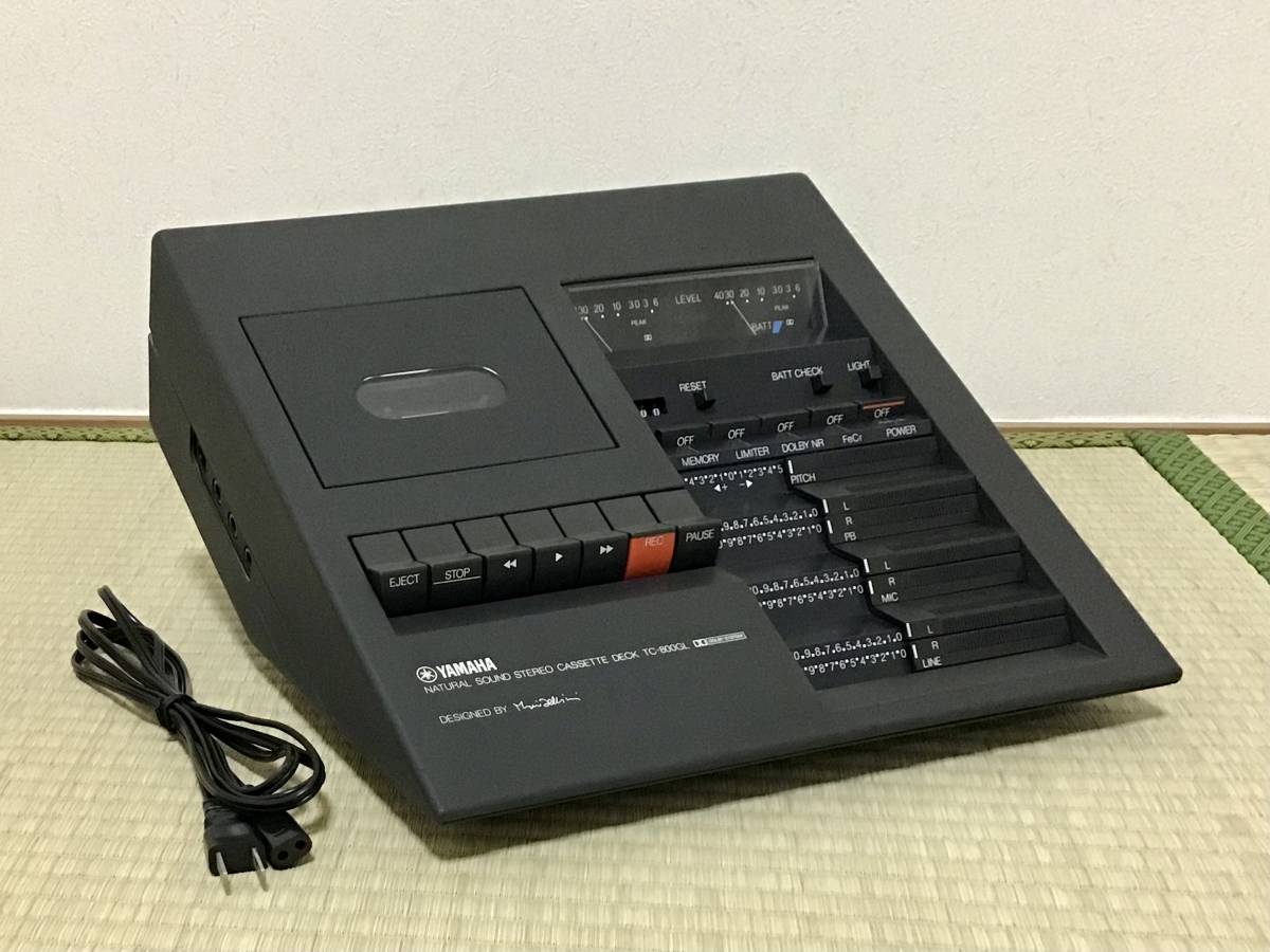 整備品】ヤマハ TC-800GL カタログ・取扱説明書つき Designed by