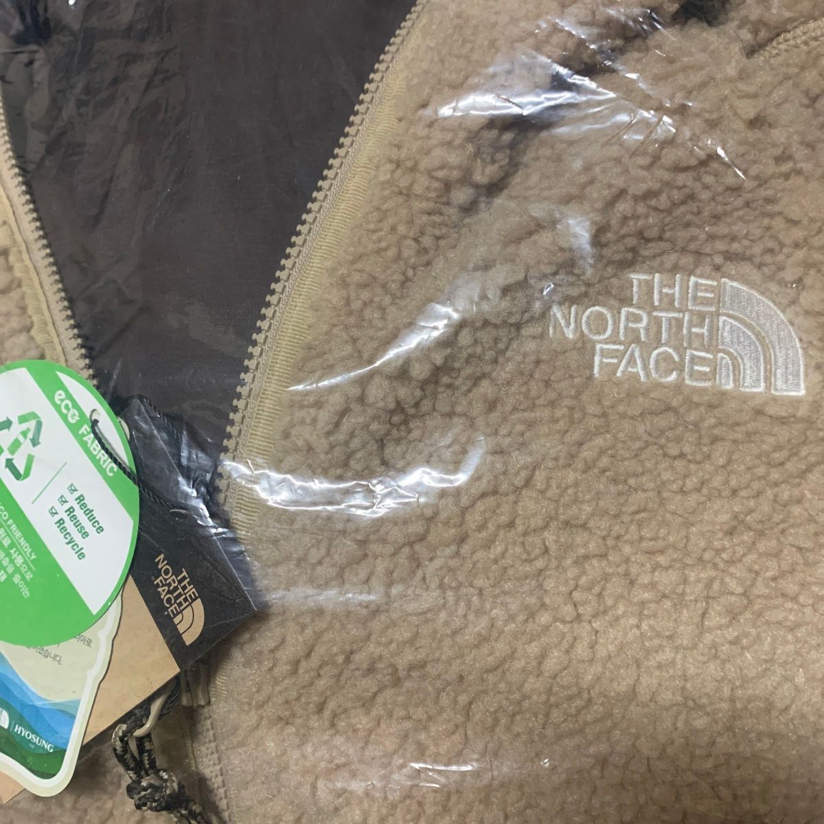 新品タグ付ノースフェイスPLAY GREEN RVS FLEECE HOODIE【Mサイズ