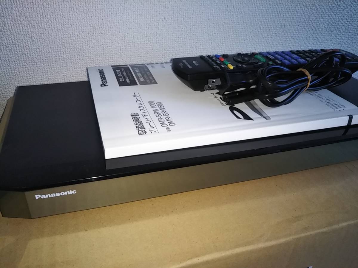 国内正規品】 PANASONC 取説付き 新品リモコン 即決☆ DMR-BRW1000