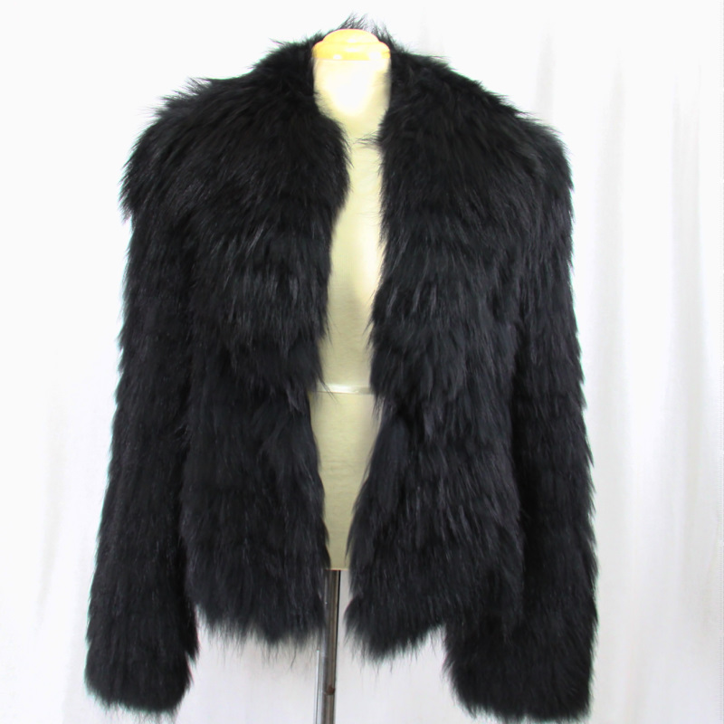 * fur raccoon real fur raccoon jacket gorgeous free shipping *