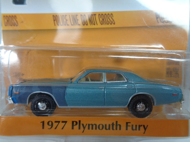 グリーンライト　★　1977 Plymouth fury　★　HUNTER　★　HOLLYWOOD　★　プリムス_画像1