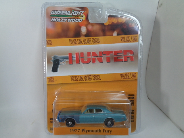 グリーンライト　★　1977 Plymouth fury　★　HUNTER　★　HOLLYWOOD　★　プリムス_画像2