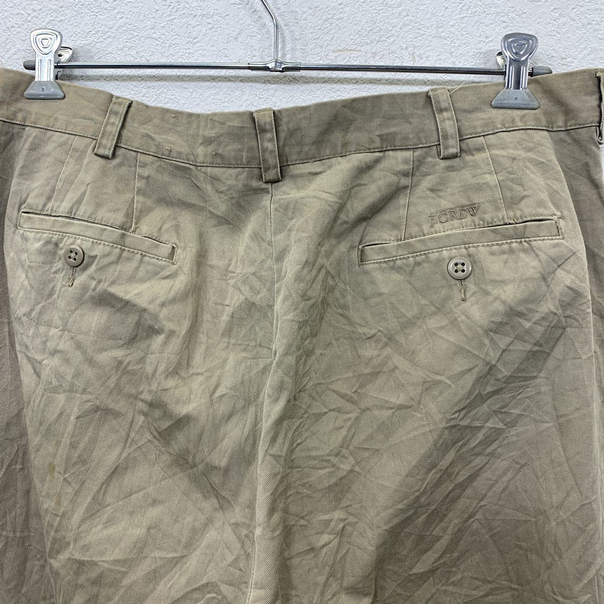 中古 古着 J.CREW チノパンツ W38 ジェークルー ビッグサイズ ベージュ 古着卸 アメリカ仕入 2309-143_画像8