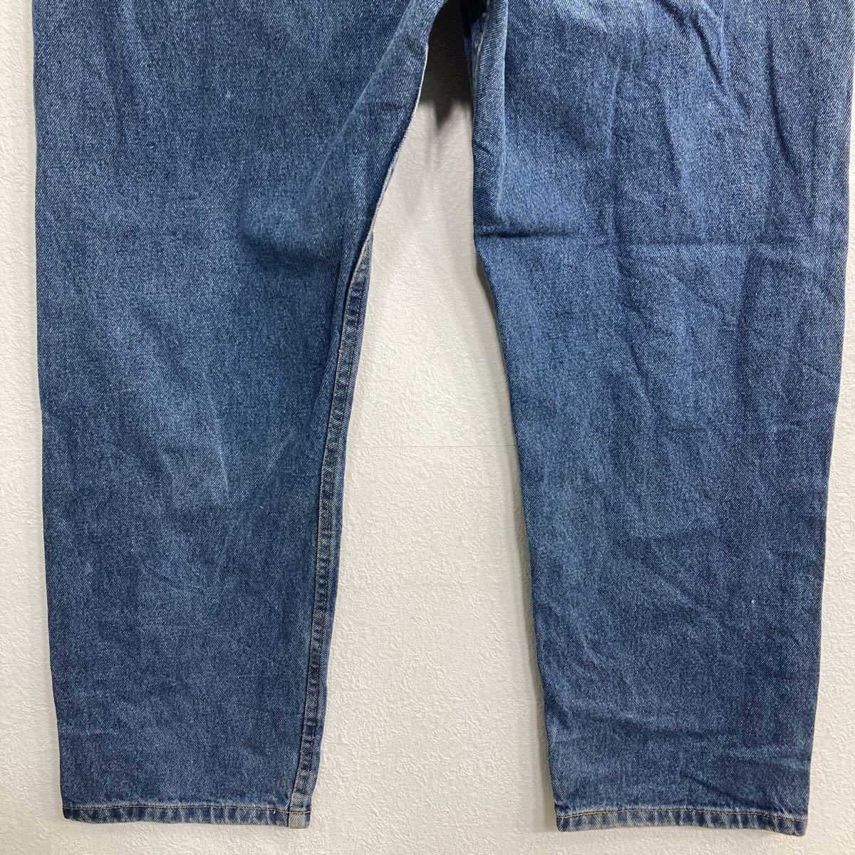 中古 古着 Wrangler デニムパンツ W40 ラングラー リラックスフィット ビッグサイズ ブルー メキシコ製 古着卸 アメリカ仕入 2309-739_画像7