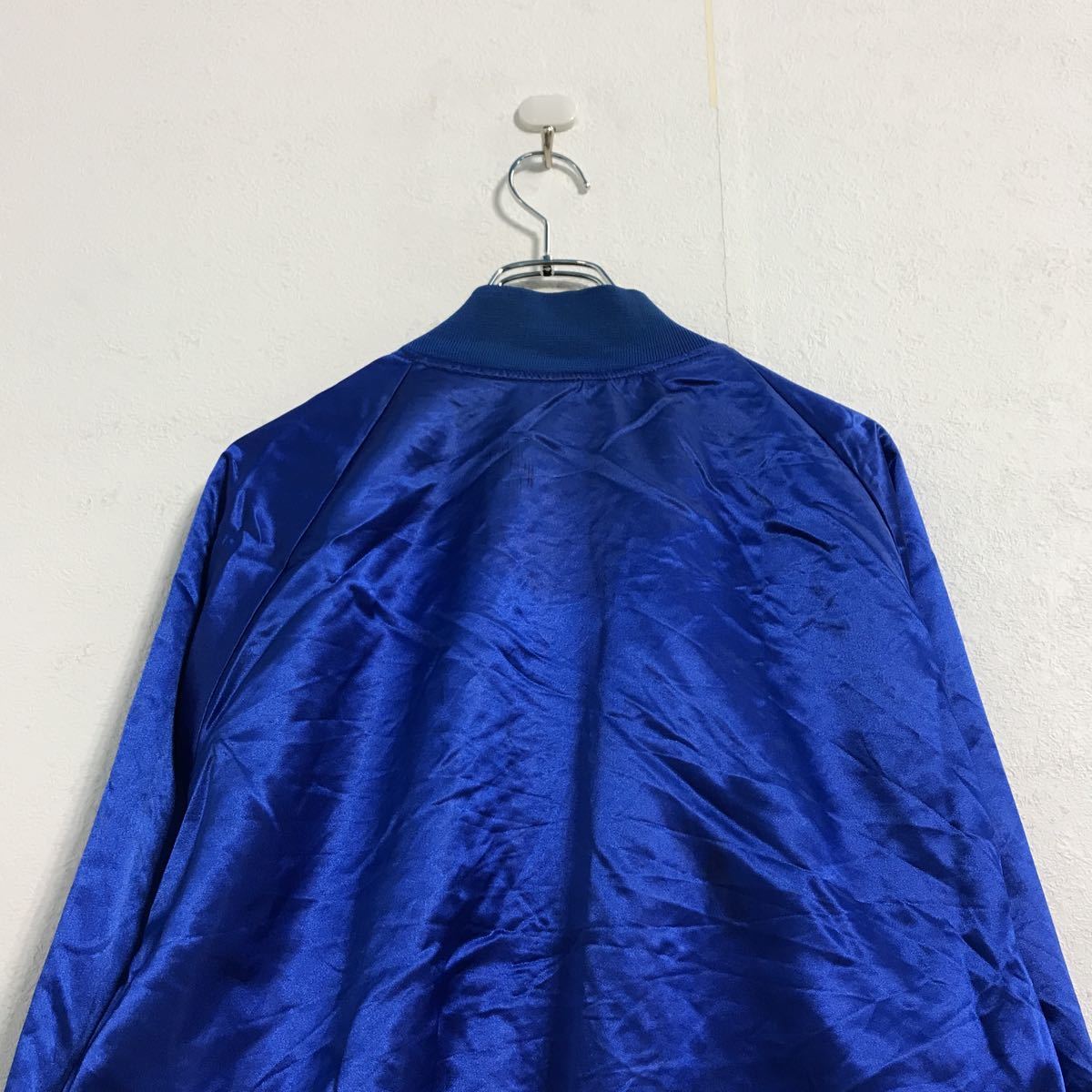  б/у б/у одежда CLUB21 нейлон куртка M голубой куртка с логотипом б/у одежда . America скупка a509-5701