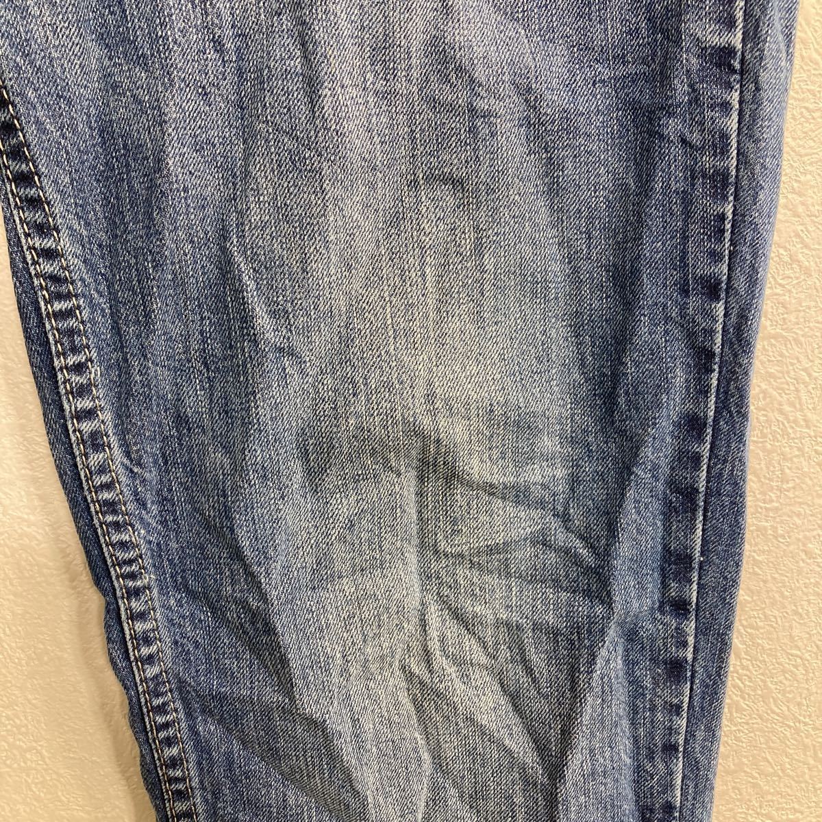 中古 古着 Levi's 511 デニムパンツ W34 リーバイス スリムフィット ブルー 古着卸 アメリカ仕入 2309-928_画像4