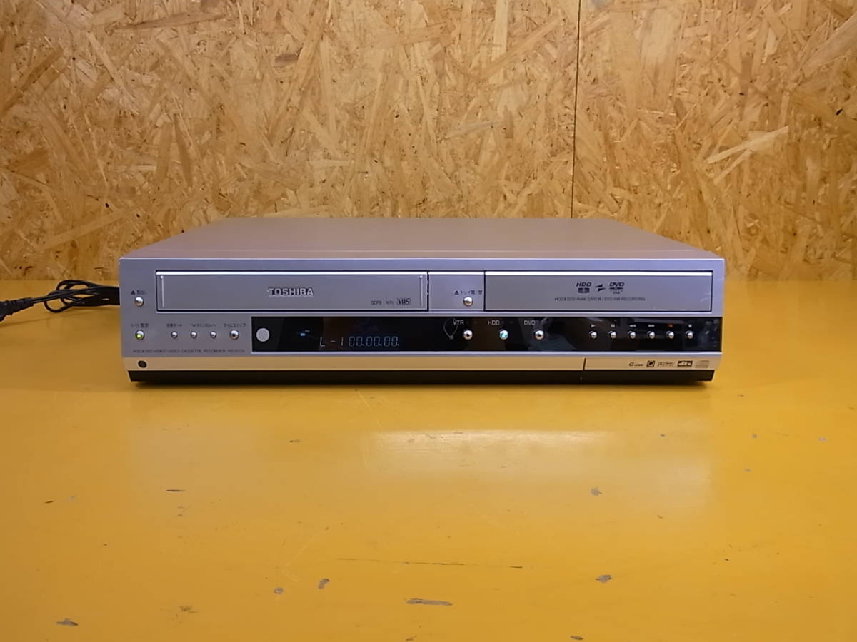 □Bb/302☆東芝 TOSHIBA☆DVD/HDD/VHSビデオレコーダーデッキ☆RD-XV33☆ジャンク_画像2