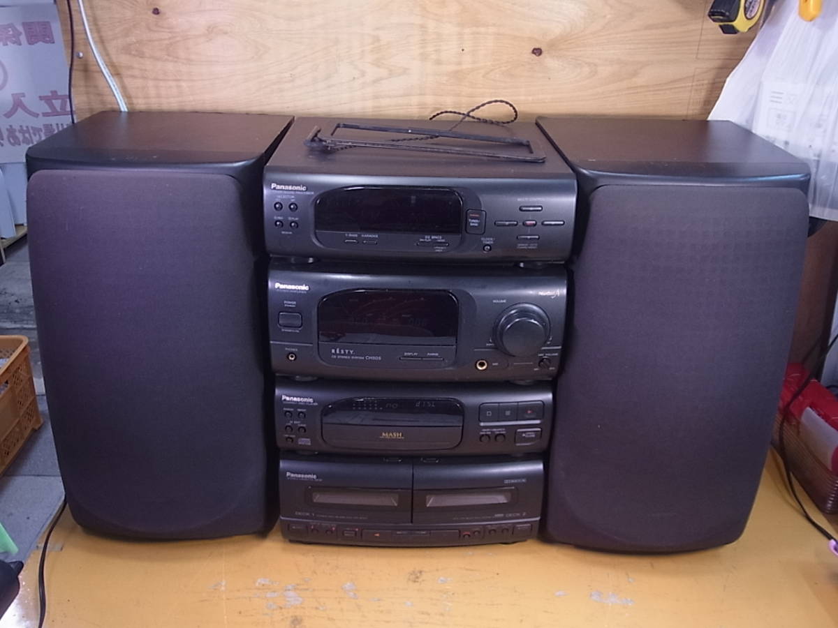 □Q/236☆パナソニック Panasonic☆CD/カセット システムコンポ □Q/236☆パナソニック Panasonic☆CD/カセット システムコンポ
