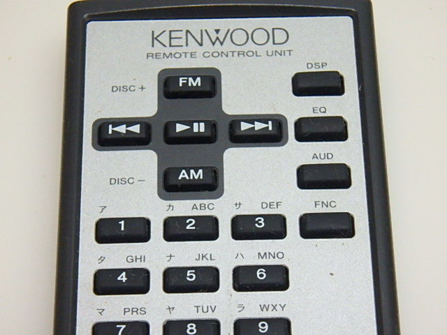 n209u remote control KENWOOD Kenwood RC-430J used operation not yet verification Junk 