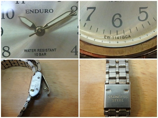 n107u ジャンク 不動品 ENDURO EW-1141 レディース腕時計 時計 n107u ジャンク 不動品 ENDURO EW-1141 レディース腕時計 時計