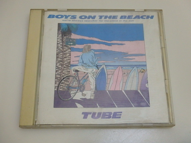 n306u　中古CD　TUBE　boys on the beach　チューブ　_画像1