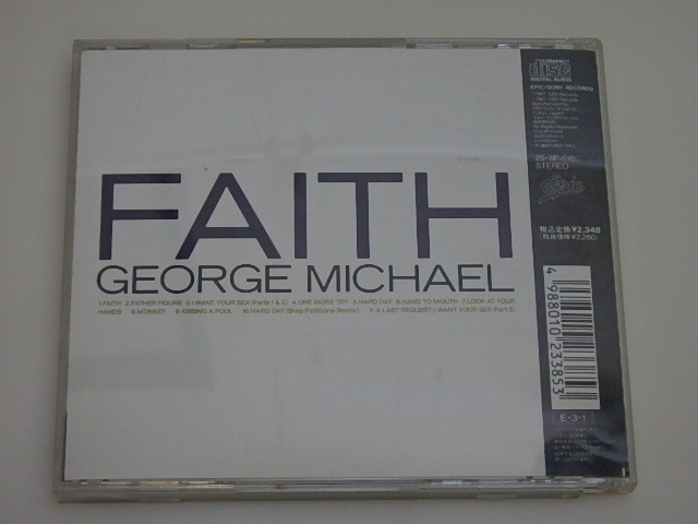 n305u　中古CD　GEORGE MICHAEL　ジョージ・マイケル　FAITH_画像2