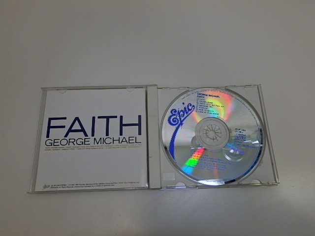 n305u　中古CD　GEORGE MICHAEL　ジョージ・マイケル　FAITH_画像4