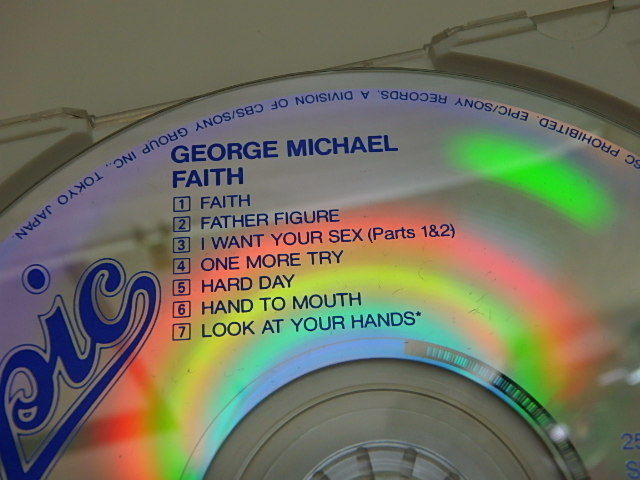 n305u　中古CD　GEORGE MICHAEL　ジョージ・マイケル　FAITH_画像5