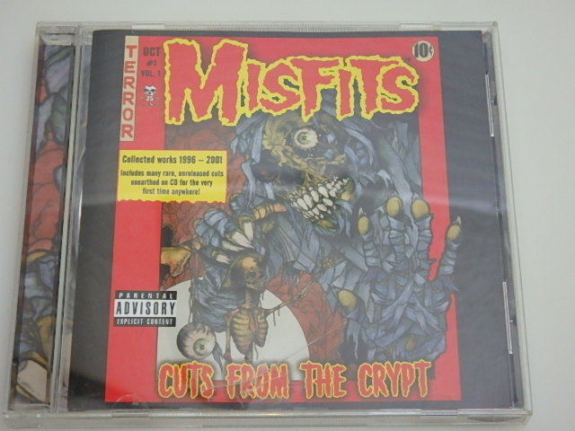 n305u 中古CD Misfits Cuts From The Crypt ミスフィッツ カッツ・フロム・ザ・クリプト ステッカー付の画像1