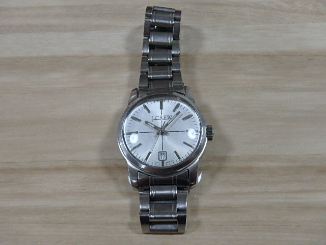 n109u　ジャンク　不動品　J.CREW　7N82-0AZ0　ジェイ・クルー　セイコー　レディース　腕時計