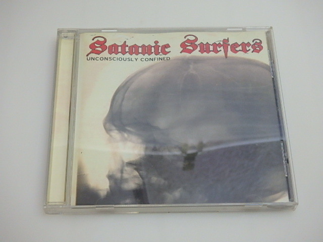 n305u　中古CD　SATANIC SURFERS　サタニックサーファーズ　UNCONSCIOUSLY CONFINED　アンコンシャスリィ　コンファインド_画像1