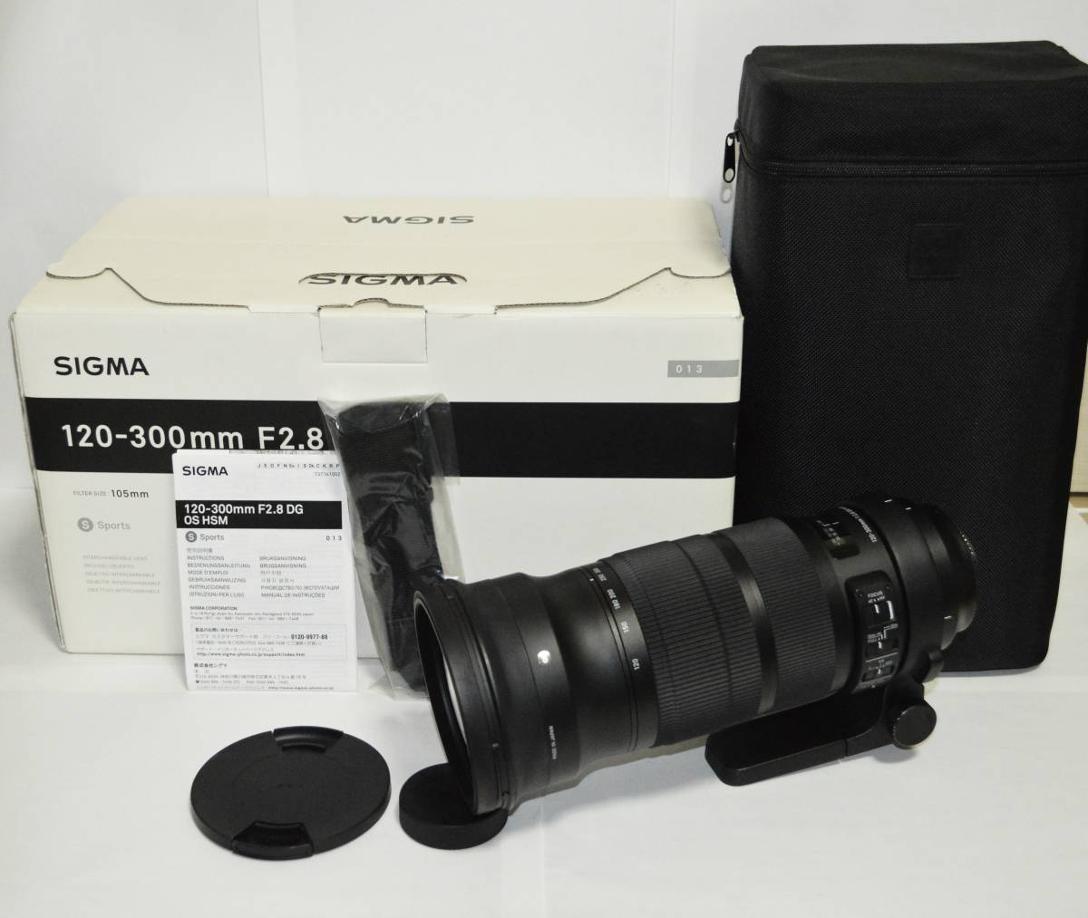 #a0617【美品】 SIGMA シグマ Sports 120-300mm F2.8 DG OS HSM (ニコンF用)