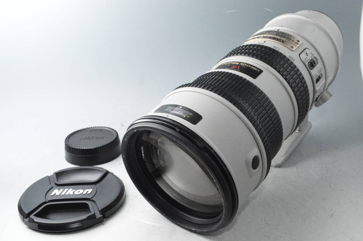 古典 ED VR AF-S ニコン Nikon #9606【良品】 70-200mm ライトグレー G