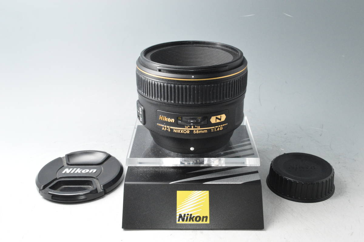 人気が高い Nikon #a0661【外観美品】 ニコン F1.4G 58mm NIKKOR AF-S