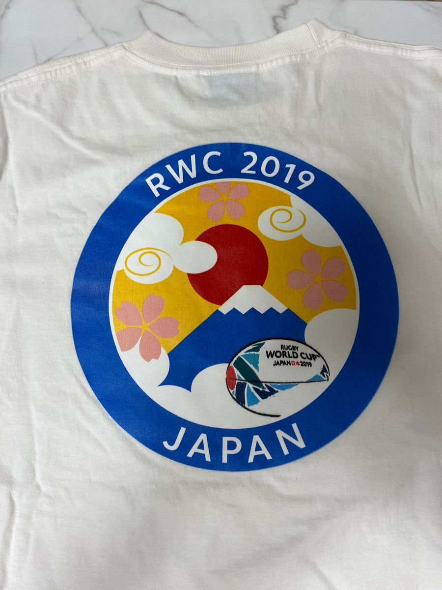 ラグビーワールドカップ 公式Tシャツ 日本代表　★富士山　レア商品 XLサイズ