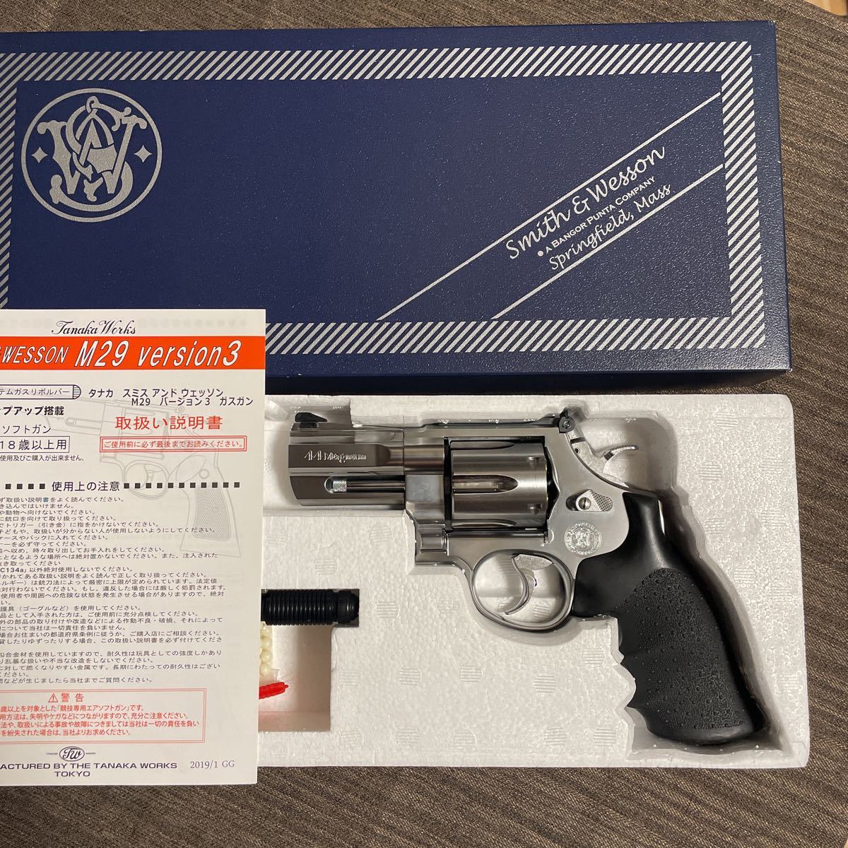 タナカ S&W M629 PC Ver 3 <フラットサイド・3インチ タナカ S&W M629 PC Ver 3 <フラットサイド・3インチ