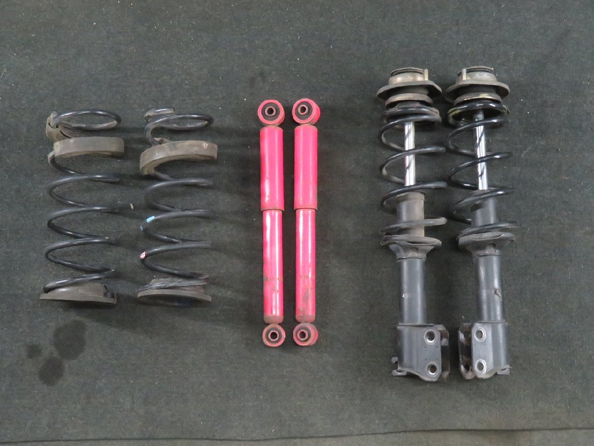 [ prompt decision! same day shipping possible ] Mira V-L500V after market rear shock left right original front shock springs strut for 1 vehicle used 11159