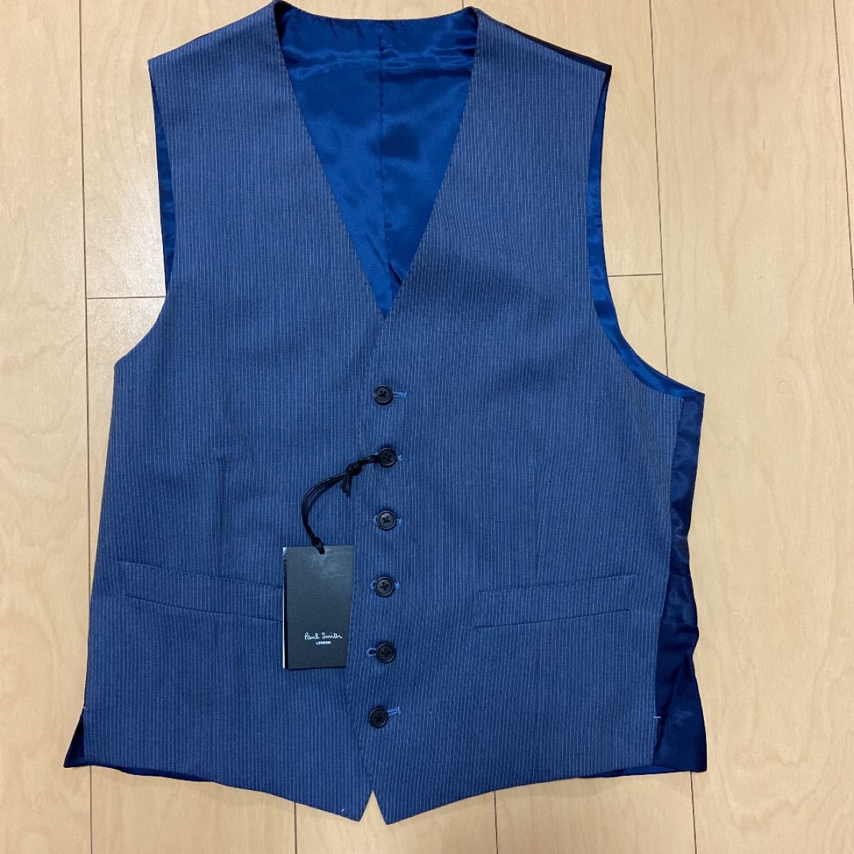 新品☆ポールスミス メンズ スーツ ベスト Paul Smith ストライプ