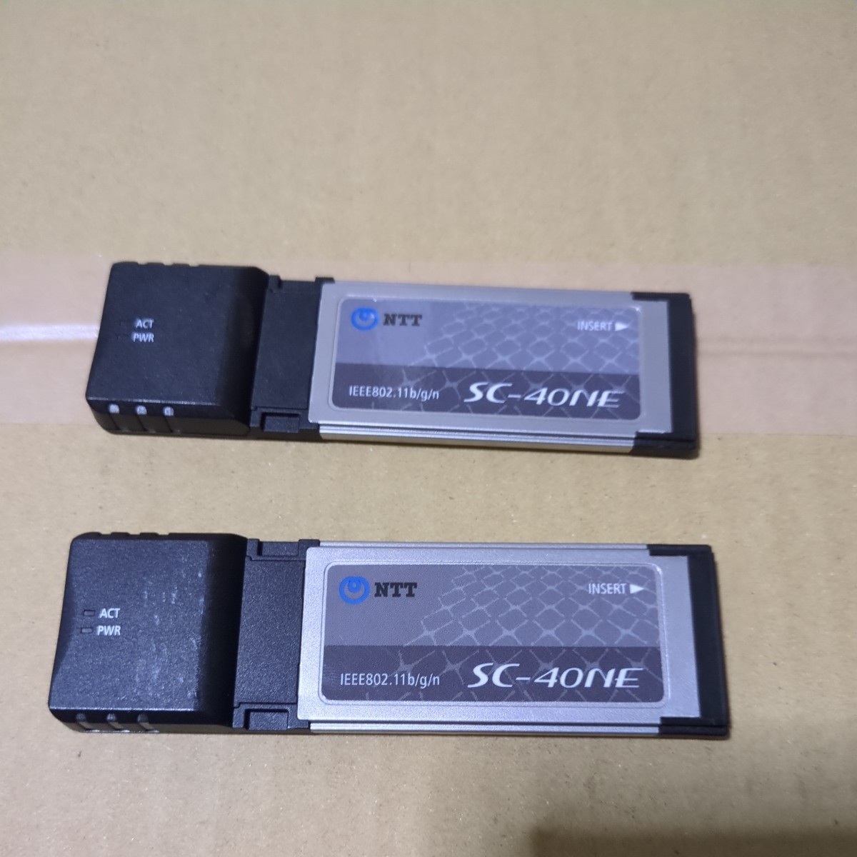 2個セット　 NTT 無線LANカード SC-40NE_画像1
