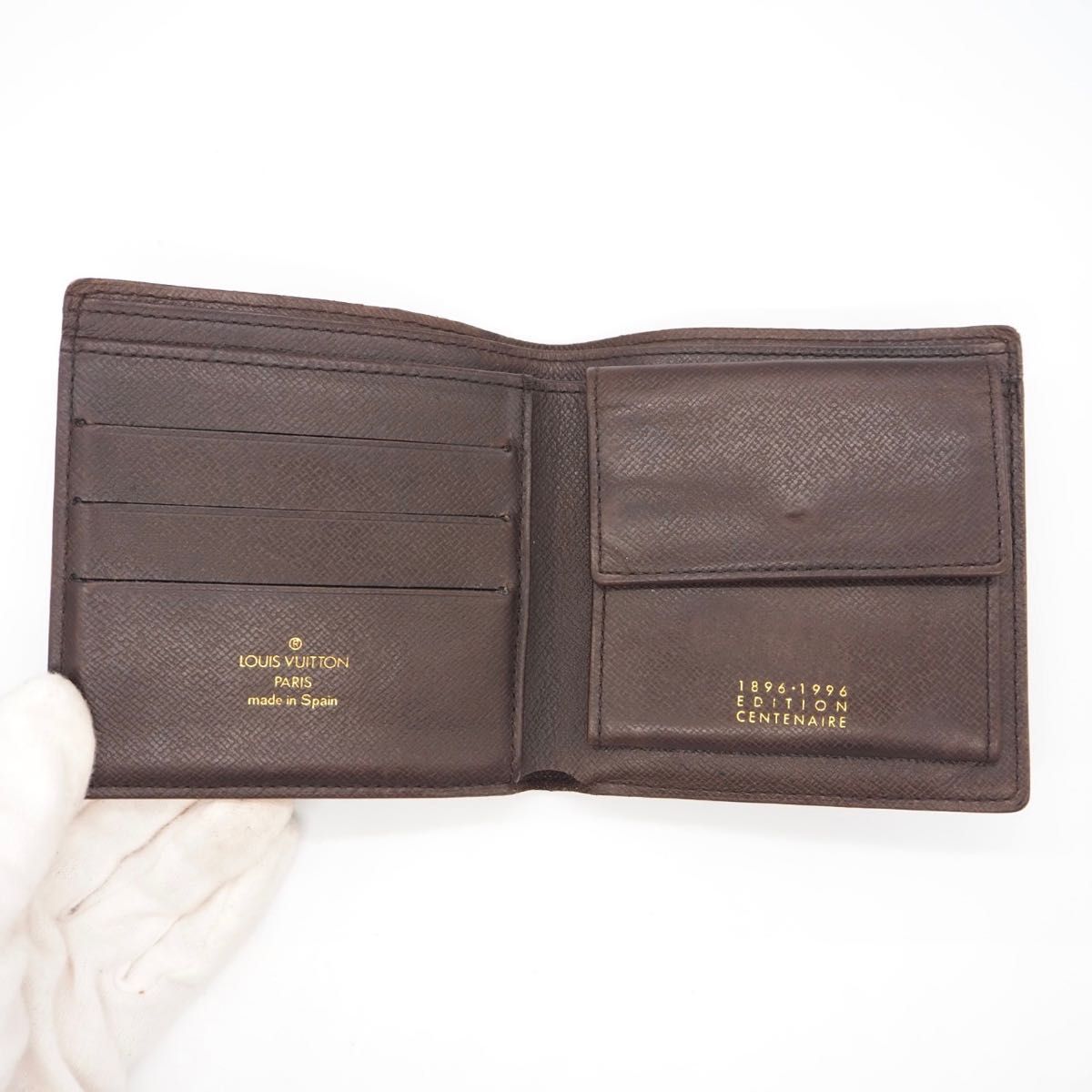 【限定デザイン】100周年記念　ルイ ヴィトン　ダミエ　マルコ　財布　折り財布 LOUIS VUITTON