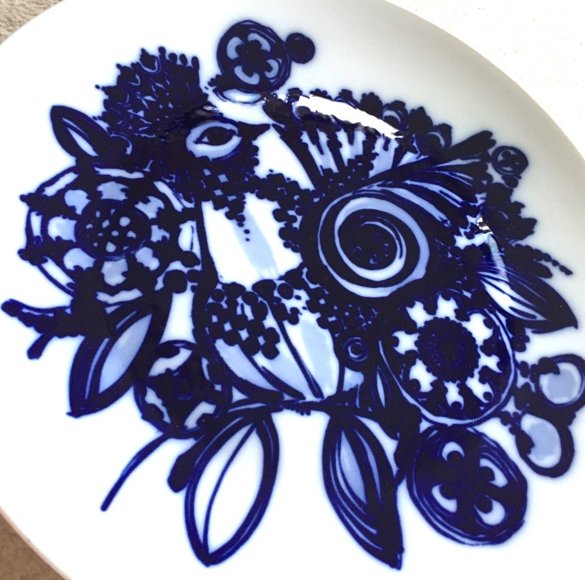 大特価 イラスト ◇ローゼンタール Rosenthal 絵皿 Bjorn Wiinblad Studio Line ローゼンタール