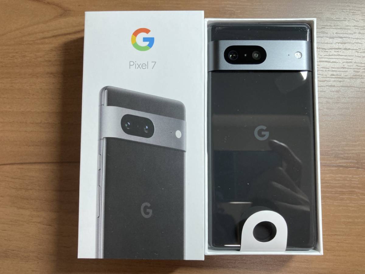 新品未使用】 Google Pixel 7 本体 128GB Obsidian ブラック 黒 UQ