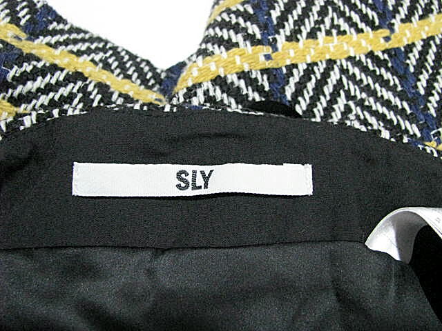 SLY 　ツイード　ミニスカート　　サイズ　1　　美品_画像6